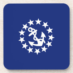 Porta-copo Anchor de Bandeira Náutica Americana Anchor Stars