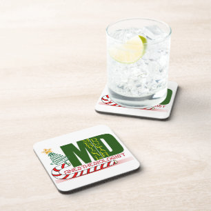 Porta-copo Anestesiologista MERRY CHRISTMAS