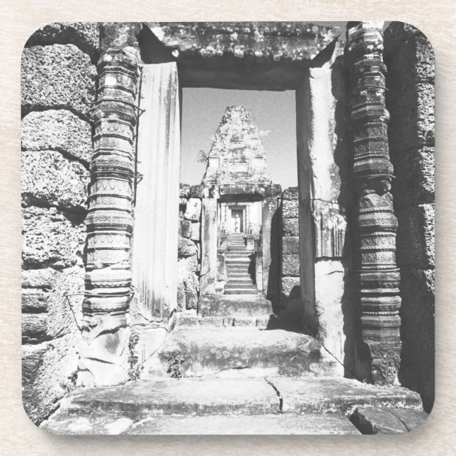 Porta-copo Angkor Camboja, Templo Pre Rup (Frente)