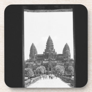 Porta-copo Angkor Camboja, Vista da porta de entrada de Angko