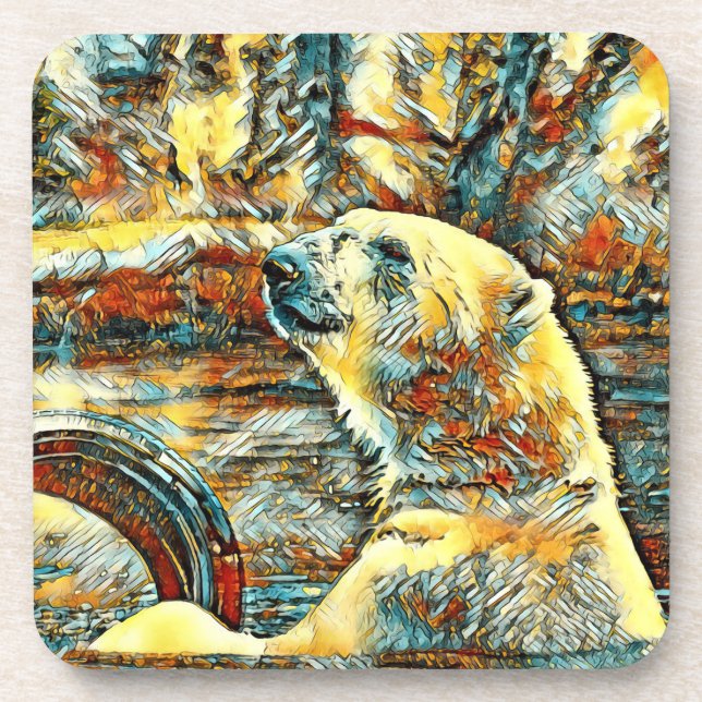 Porta-copo AnimalArt_Bear_012 (Frente)