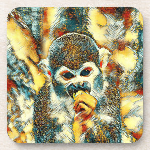 Porta-copo AnimalArt_Macaco_07