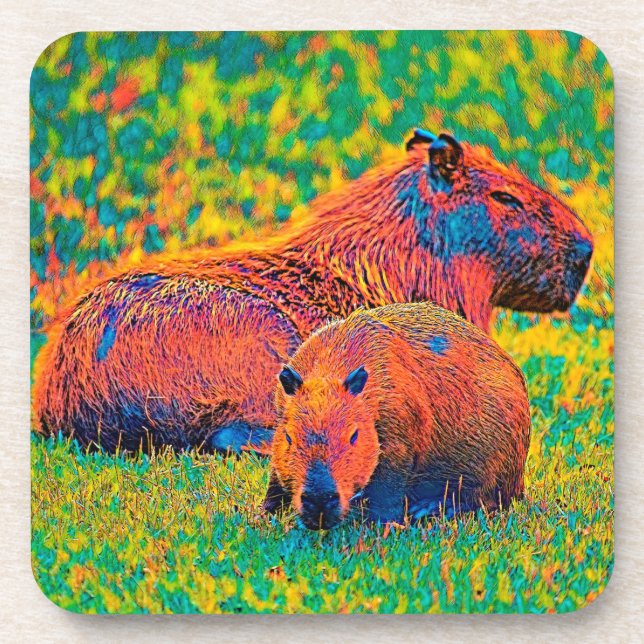 Porta-copo AnimalColor_Capybara_006 (Frente)