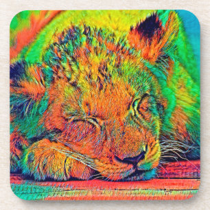 Porta-copo AnimalColor_Lion_002