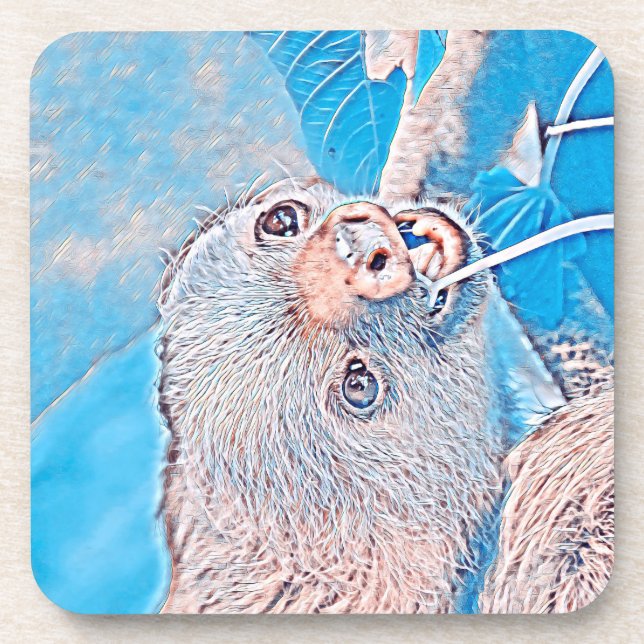 Porta-copo AnimalMix_Sloth_001 (Frente)