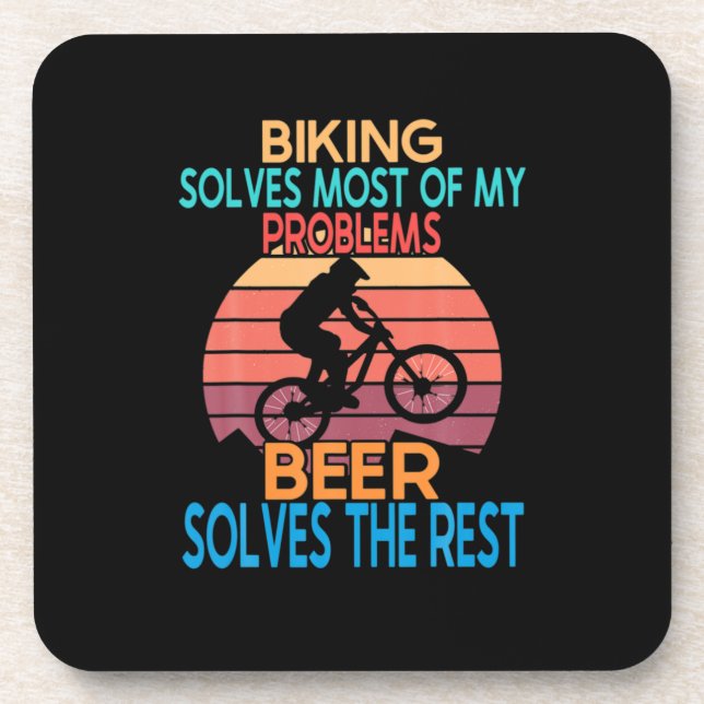 Porta-copo Aniversário Da Cerveja E Da Bicicleta (Frente)