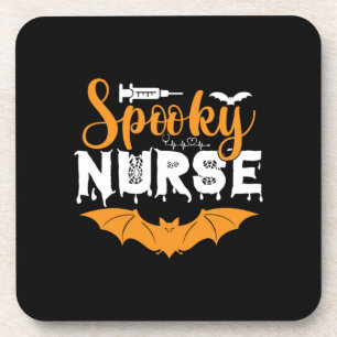 Porta-copo Aniversário da Enfermeira de Halloween Spooky