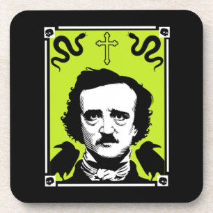 Porta-copo Aniversário de Edgar Allan Poe 19 de janeiro