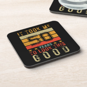 Porta-copo Aniversário engraçado vintage número personalizado