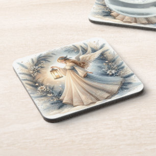 Porta-copo Anjo Celestial de Inverno Lanterna da Paz