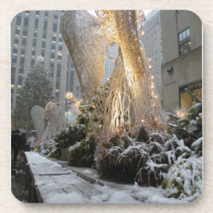 Porta-copo Anjo de Natal
