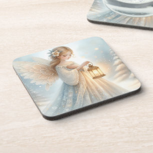 Porta-copo Anjo Lanterna Celestial de Inverno de Conforto