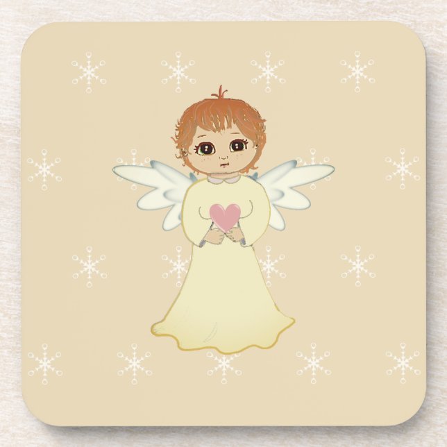 Porta-copo Anjo Pequenino Fofo (Frente)