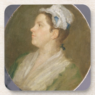Porta-copo Anne Hogarth (1701-71), c.1740 (óleo nas canvas)