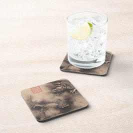 Porta-copo Ano Novo Chinês 2024 - Pintura DragãoC