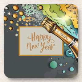 Porta-copo Anos novos coloridos