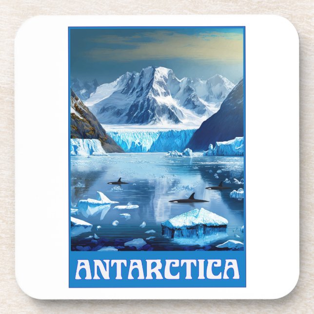 Porta-copo Antártica (Frente)