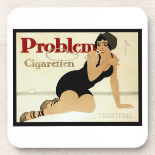 Porta-copo Anúncio do Cigarro Problema