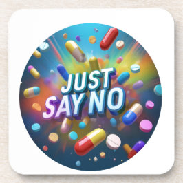 Porta-copo Apenas Diga Não A Drogas