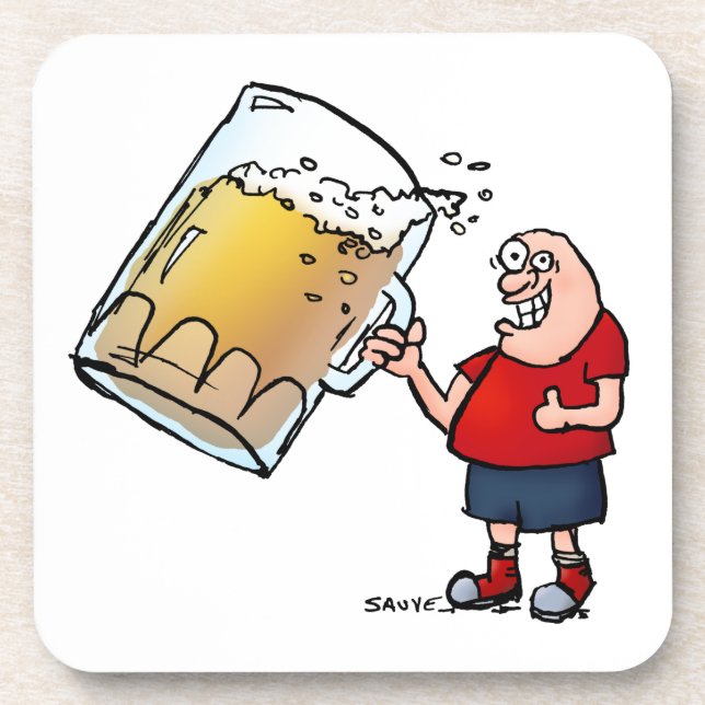 Porta-copo Apenas Um Grande Cara de Cerveja (Frente)