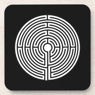 Porta-copo Apenas um Maze em preto