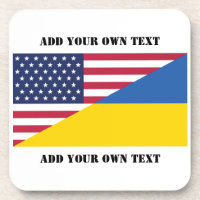 Apoio americano ao Travesseiro decorativo da Ucrân