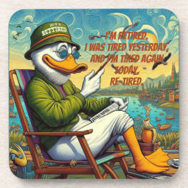 Porta-copo Aposentado e reaxado