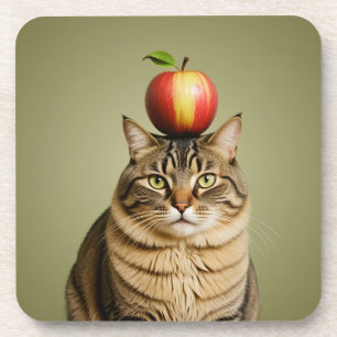 Porta-copo Apple Cat