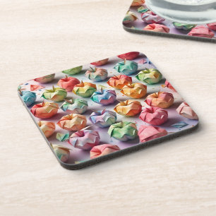 Porta-copo Apple Origami