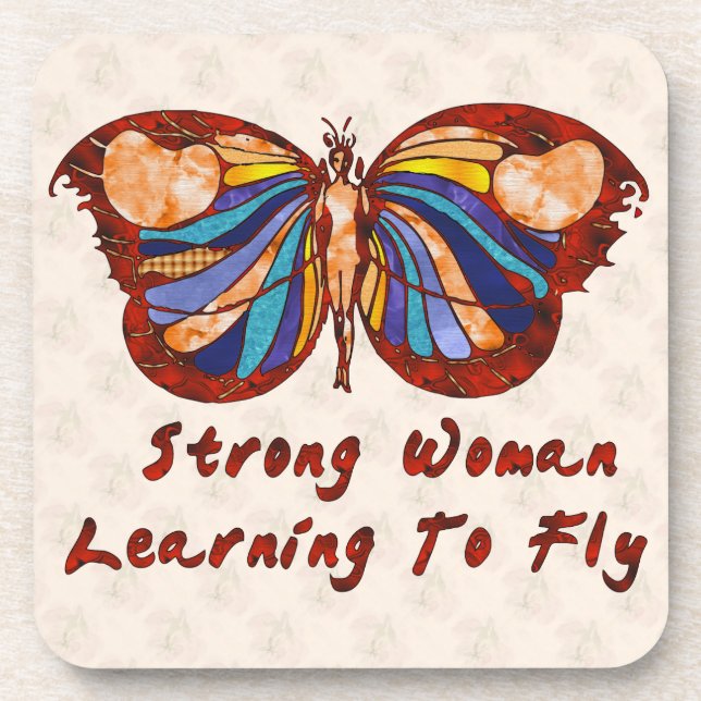 Porta-copo Aprendizagem voar (Frente)