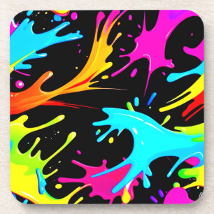 Porta-copo Apresentação de cores: Abstrato Art