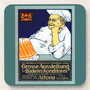 Porta-copo Apresentação sobre padaria + confeitaria de 1912