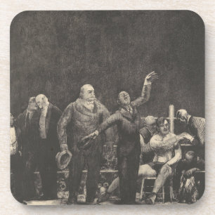 Porta-copo Apresentando John L. Sullivan - George Bellows