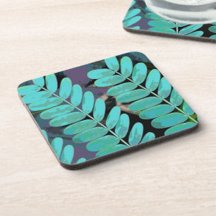 Porta-copo Aqua Folhas
