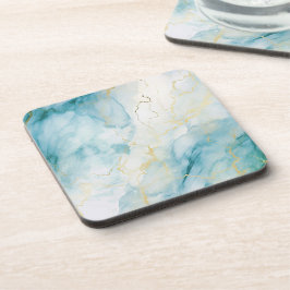 Porta-copo Aquarela azul
