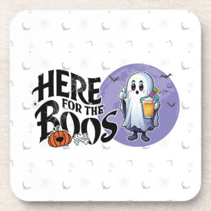 Porta-copo Aqui para os Boos Beba e coloque seu Spook em ci