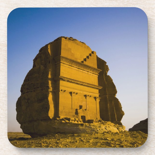 Porta-copo Arábia Saudita, local de Madain Saleh, 4 antigos (Frente)