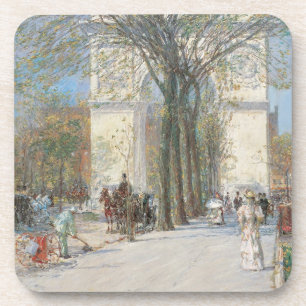 Porta-copo Arco de Washington, Primavera por Frederick Childe