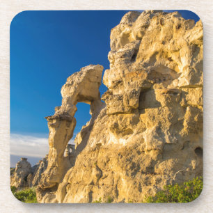 Porta-copo Arco Dentro de um Arco ao Longo das Falésias Branc