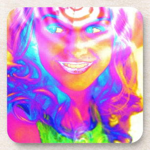 Porta-copo Arco-Íris Elétrico