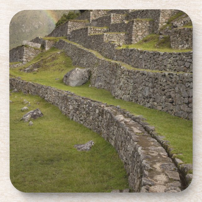 Porta-copo Arco-íris sobre terraços agrícolas, Machu (Frente)