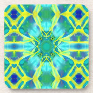 Porta-copo Areia, Corante Azul Cobalto e Corante Amarelo
