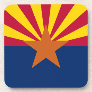 Porta-copo Arizona Flag, American The Copper State