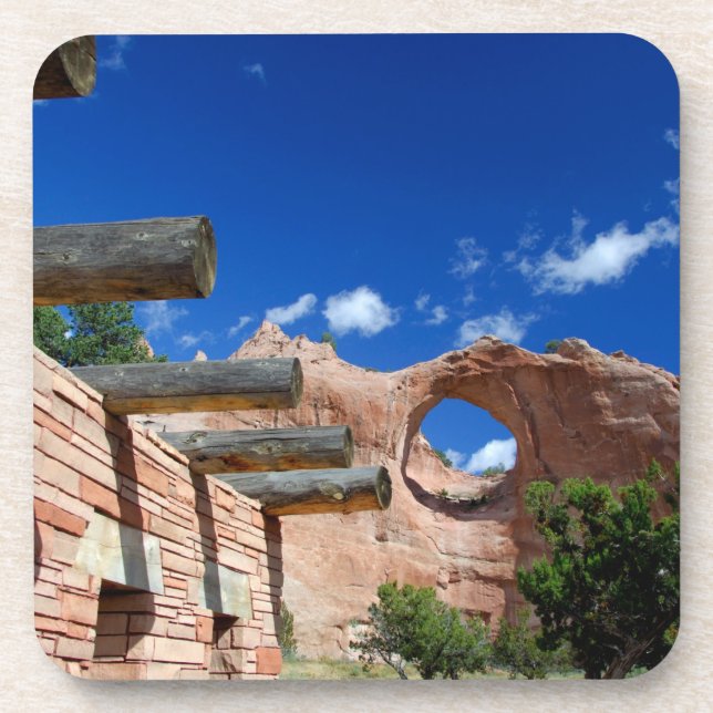 Porta-copo Arizona, Window Rock. Capital dos Navajos (Frente)