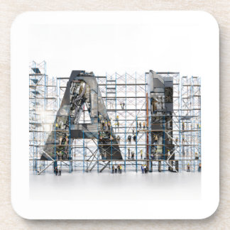 Porta-copo Arquitetura de Letra Industrial Arte