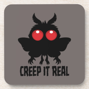 Porta-copo Arraste-se Real Mothman Criptídeo Misterioso