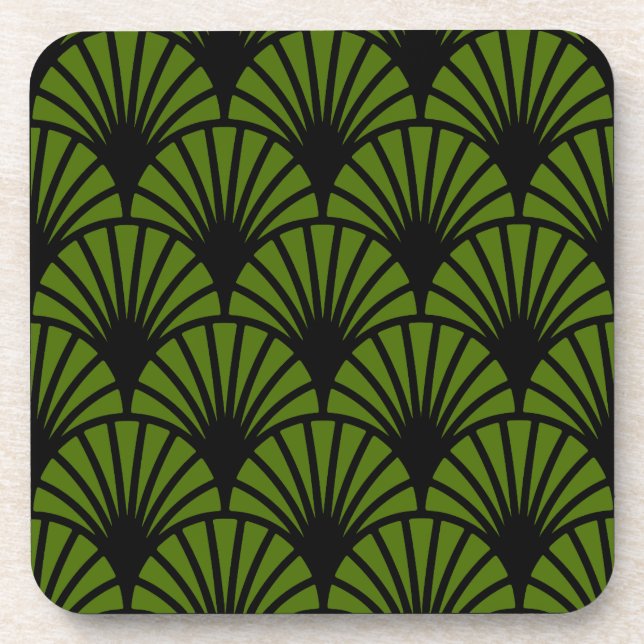 Porta-copo Art Nouveau Pattern Impressão (Frente)