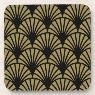 Porta-copo Art Nouveau Pattern Impressão