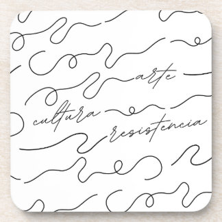 Porta-copo Arte, Cultura, Resistência