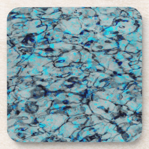 Porta-copo Arte digital legal e moderna da aquarela azul